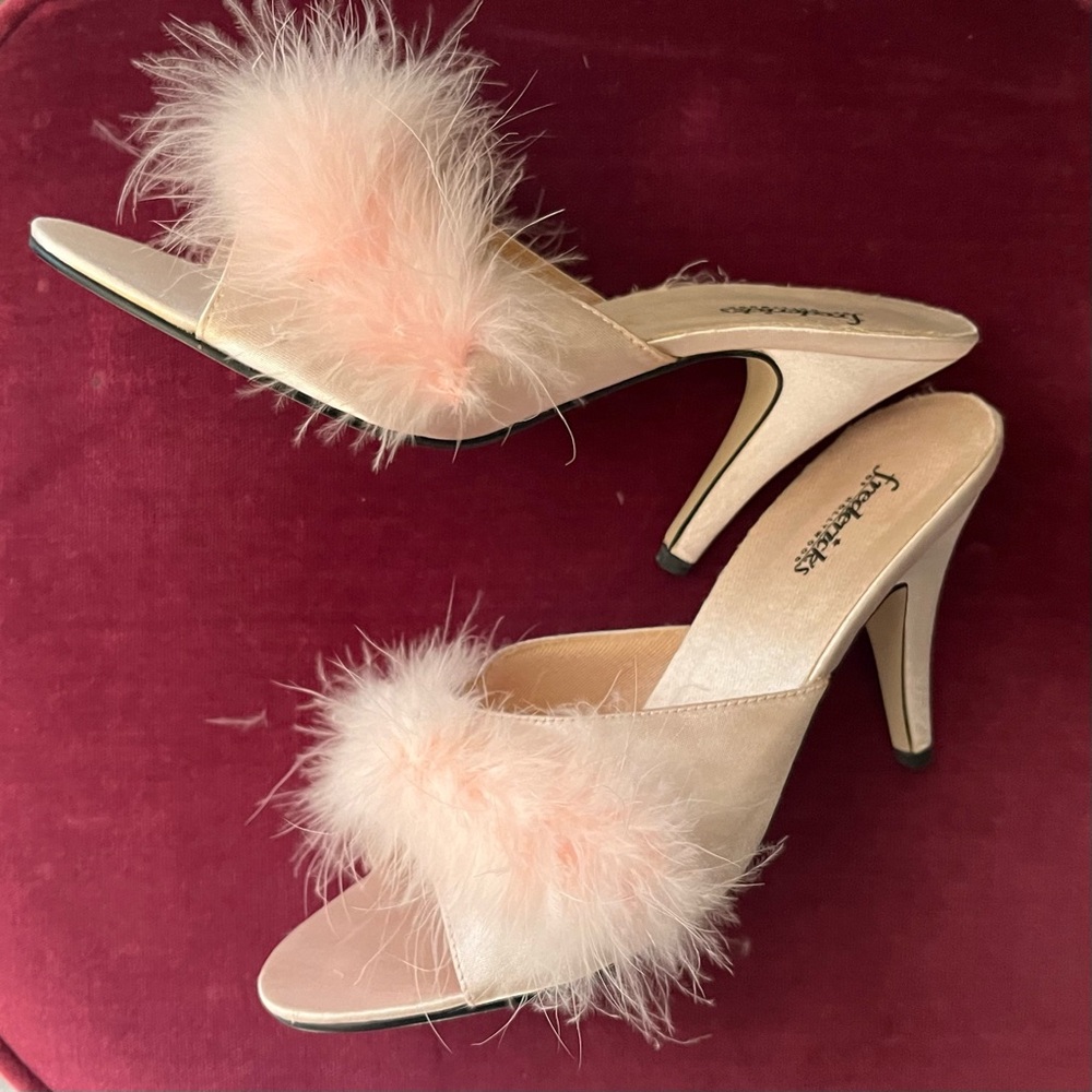 Fredrick’s Maribou Slippers